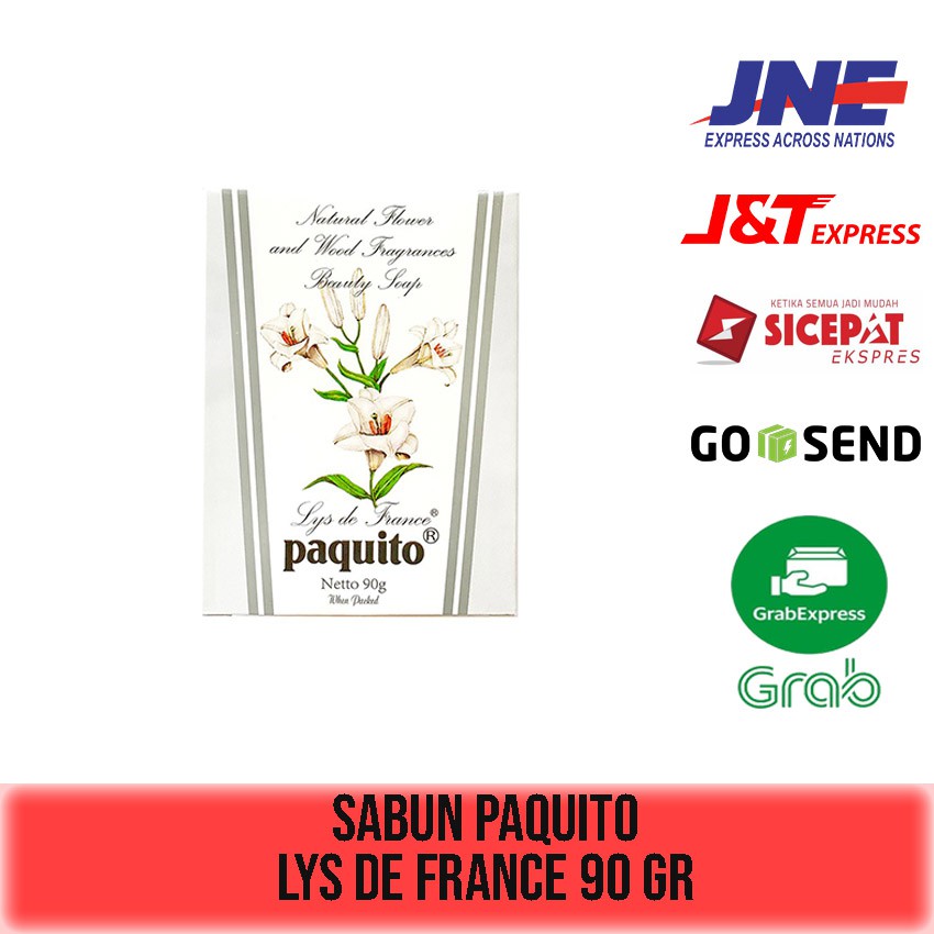Paquito Sabun Mandi Batang Lys De France 90gr