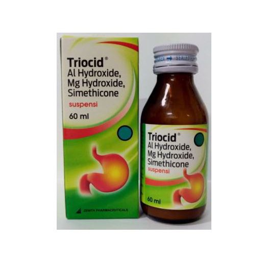 Triocid Suspensi 60 Ml Sirup Obat Maag Lambung