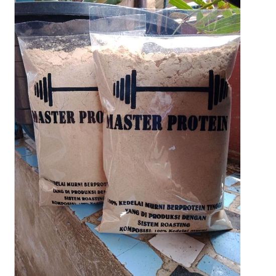 

TERBARU Master Protein Bubuk Kedelai 100%murni 1000gram