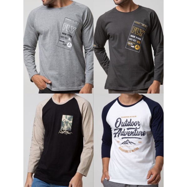 Kaos pria merk T zone terbaru size L dan XL