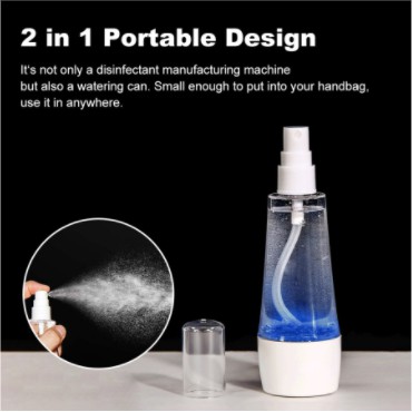 Xiaomi Qualitell Alat Pembuat Disinfektan Disinfectan Maker Spray Bottle Portable Homemade Water Gun