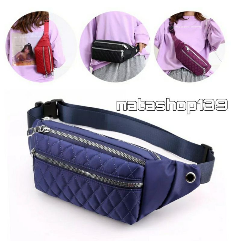 Super Sale 9.9 Waist Bag Minimalist Multi-pocket Fashion Women Bag