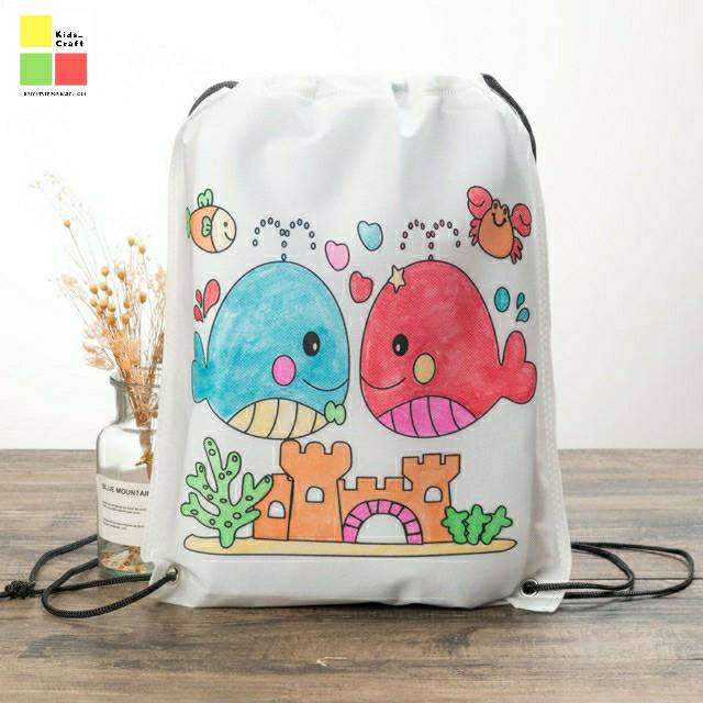 

DIY Coloring Backpack