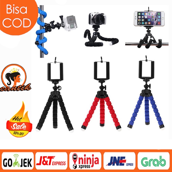 Tripod Spider - Tripod HP Murah - Tripod Mini HP - Tripod Gorila Mini - Tripod Handphone Holder