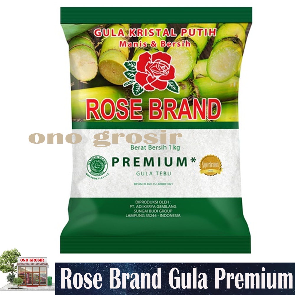

Gula Rose Brand Premium 1 kg Ono Grosir