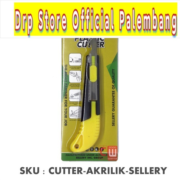 Pisau Cutter Acrylic - Pisau Acrylic - Cutter Acrylic - Akrilik Kater
