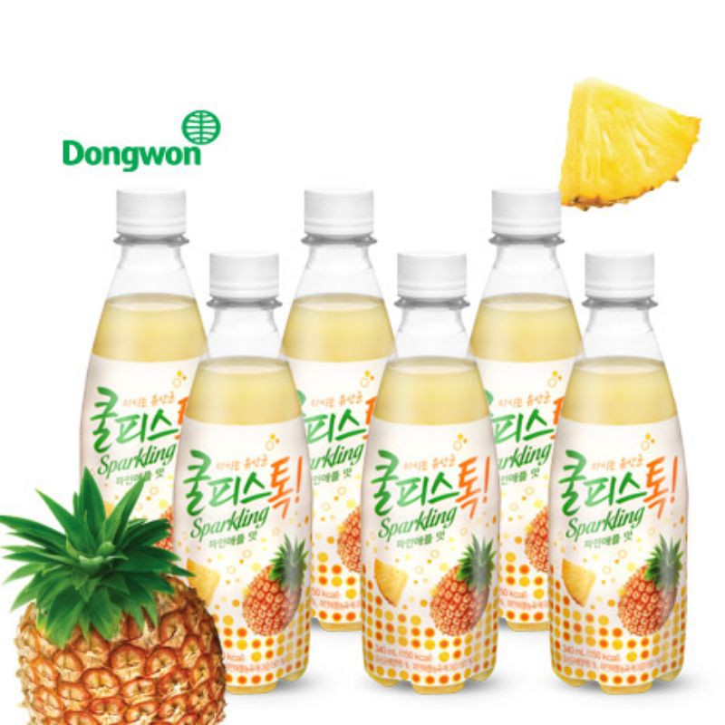 

Dongwon Coolpis Pineapple /Minuman Rasa Buah Nanas 340ml