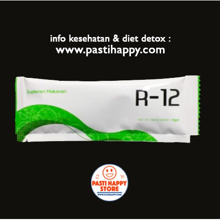 Solusi Diet Sehat Detox Herbal Bio Alpha R-12 Spirulina ( 1 Sachet )