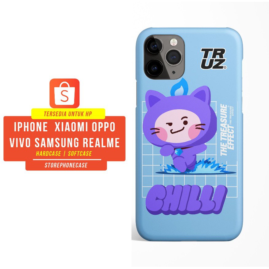 CASING HANDPHONE PREMIUM HARDCASE SOFTCASE TRUZ TREASURE CHILI