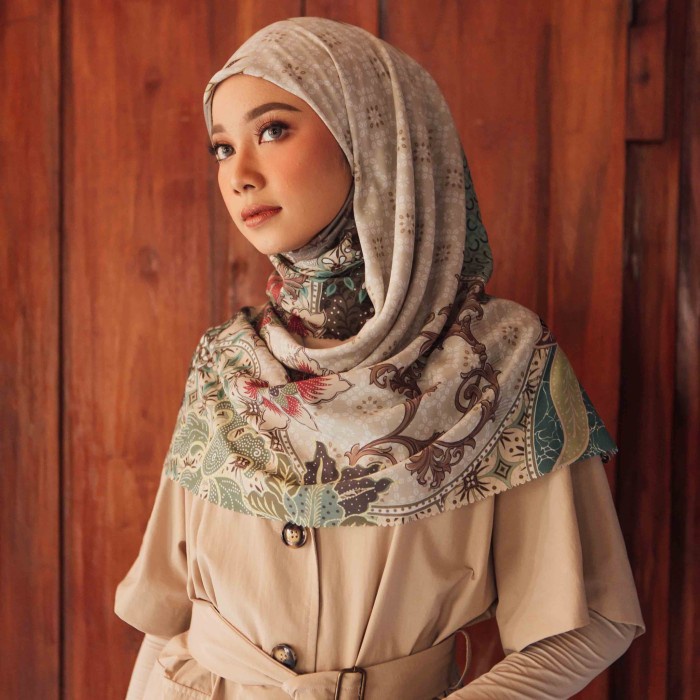 HIJAB-Seradia Hijab Segi Empat Alma - Coastal