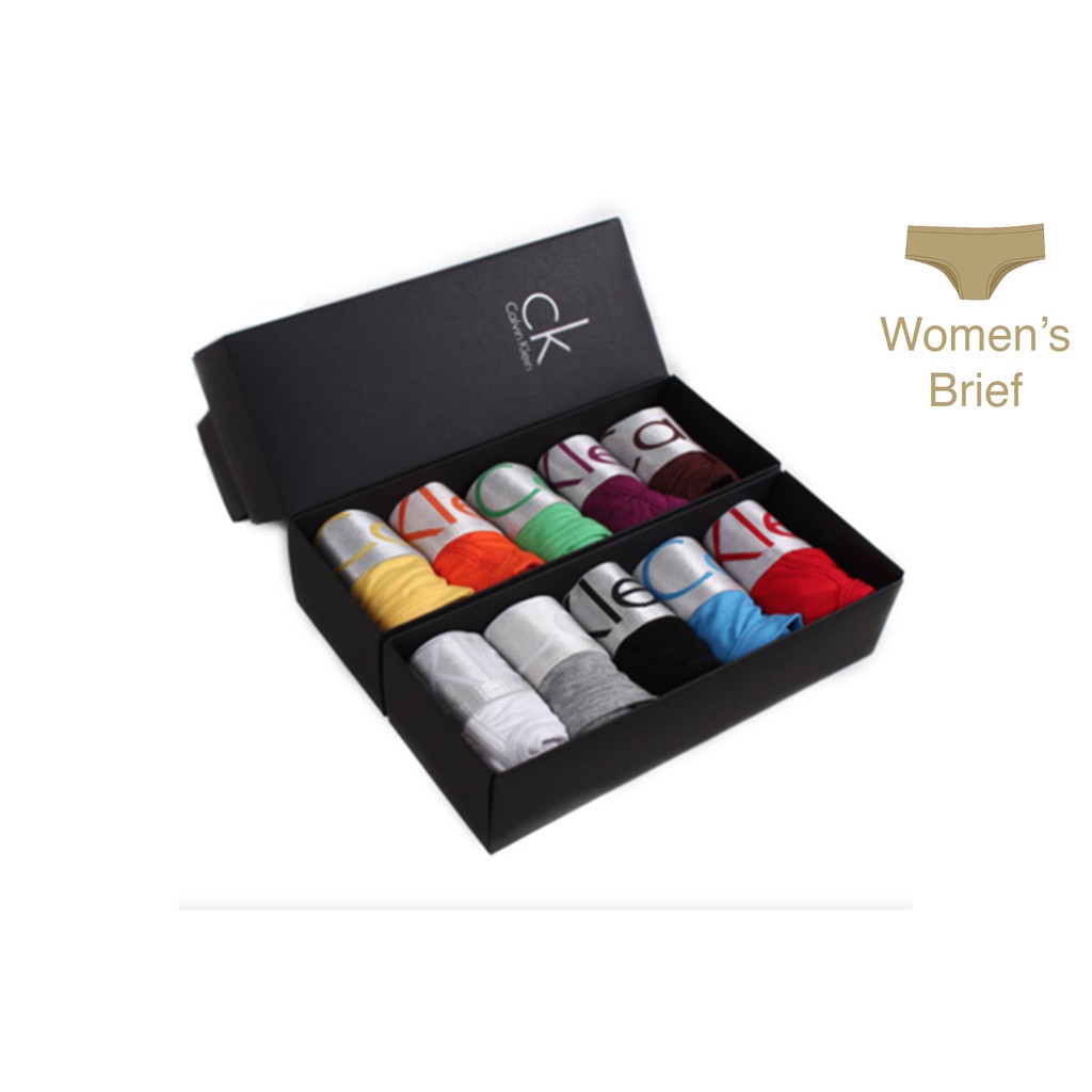 Calvin Klein Microfiber 10-Pack Celana Dalam Wanita - Multi Colour