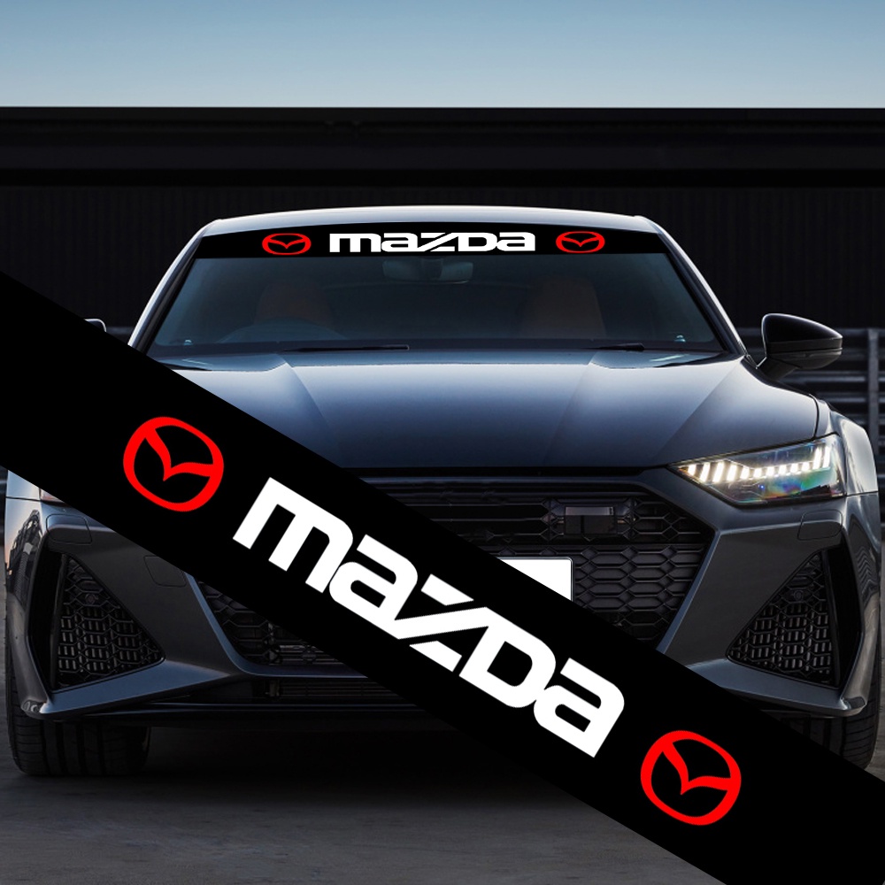 Stiker Motif Tulisan Bahan PVC Untuk Mazda 2 5 6 Mazda CX30 RX8