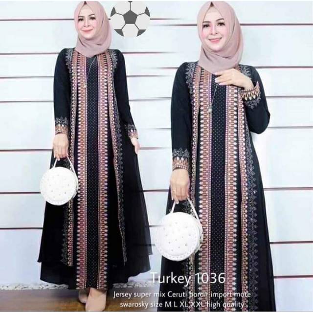 Gamis hitam /arab