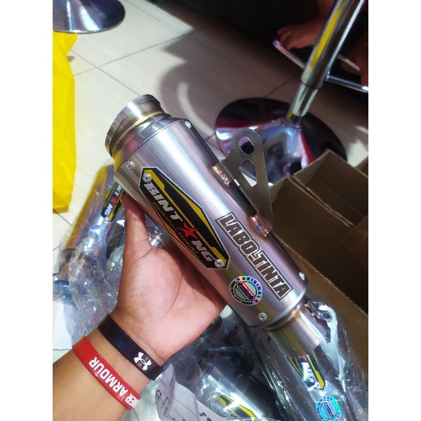 Knalpot Drag inlet 50mm Slincere only Original Bintang Powerfullexhaust-2