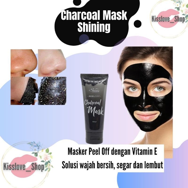 Masker Komedo Masker Peel-Off masker charcoal