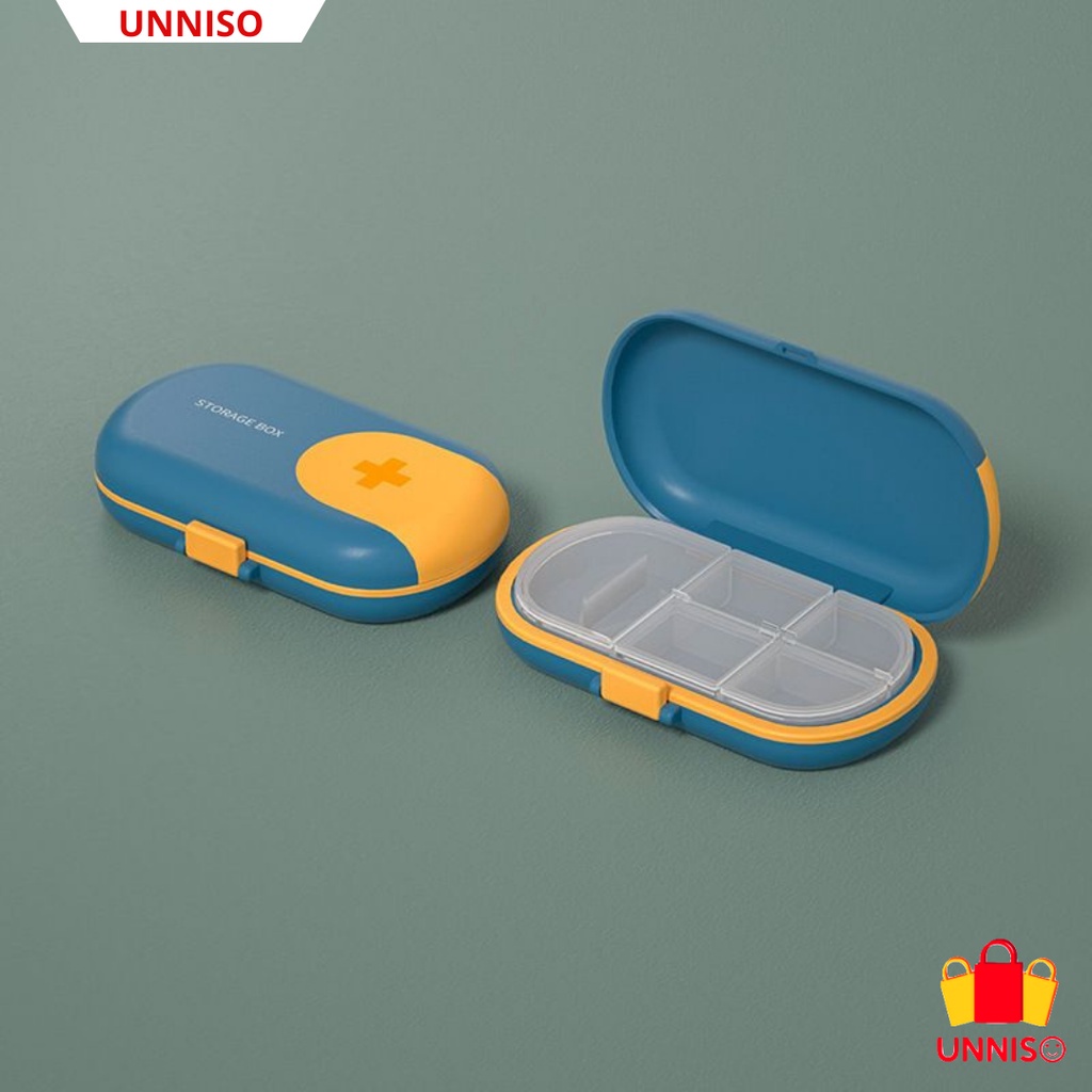 UNNISO - Kotak Obat Portable Pills Box KOP5