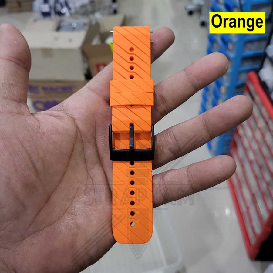 EL Tali Jam Olike Zeth W5 - Strap 24mm Sporty Keren Bahan Rubber Berkualitas