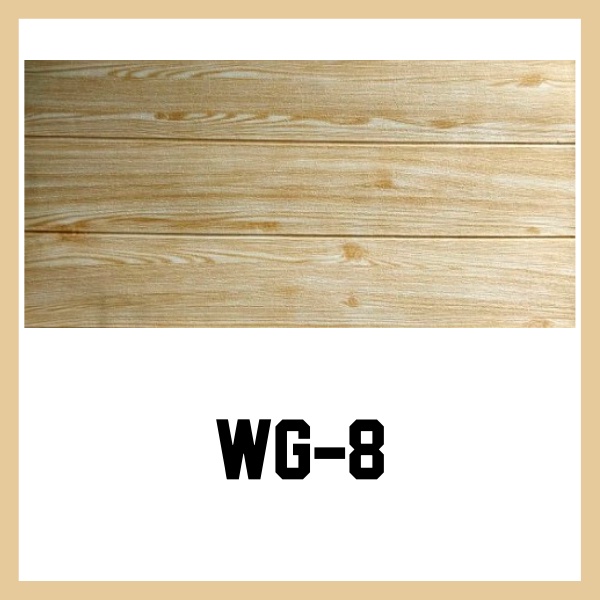 Jebelgrosir 511 COD  Wallpaper Dinding Foam 3D Kecil Motif Kayu / walpaper dinding Foam 50gr-WG - 8