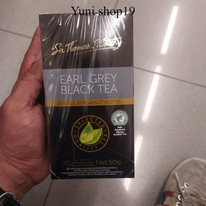 

lipton earl grey black tea