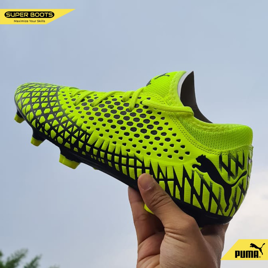 Sepatu Bola Puma Future 4.4 FG - Yellow Alert Original 105613-03