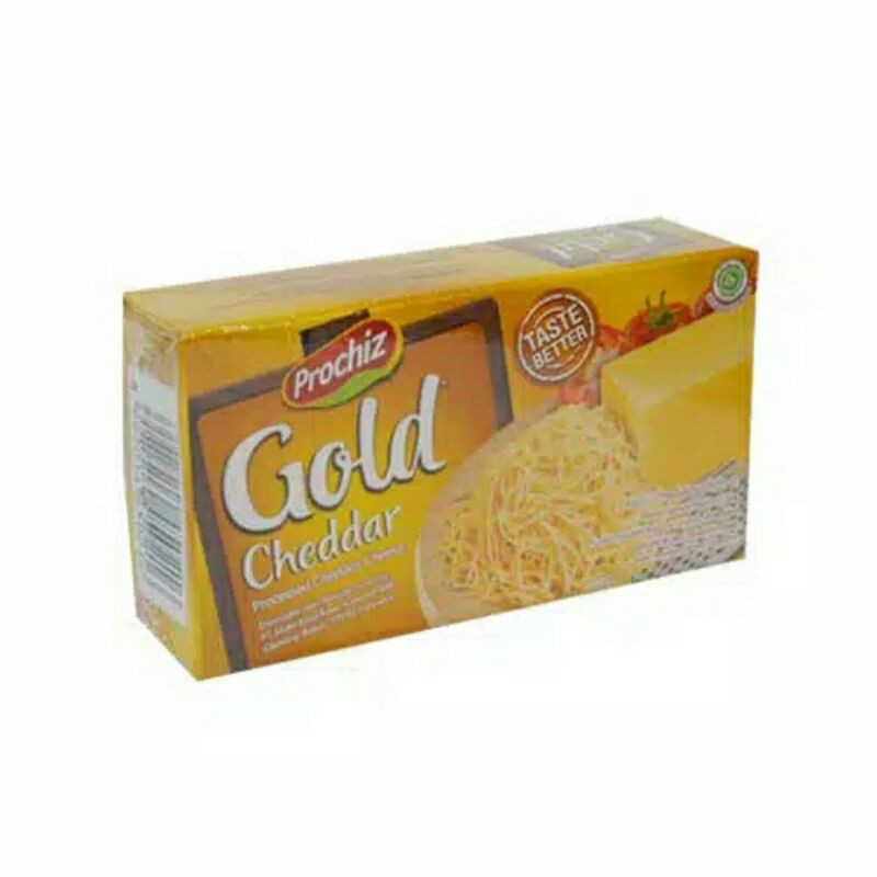 

Keju Prochiz Gold Cheddar 170 gram