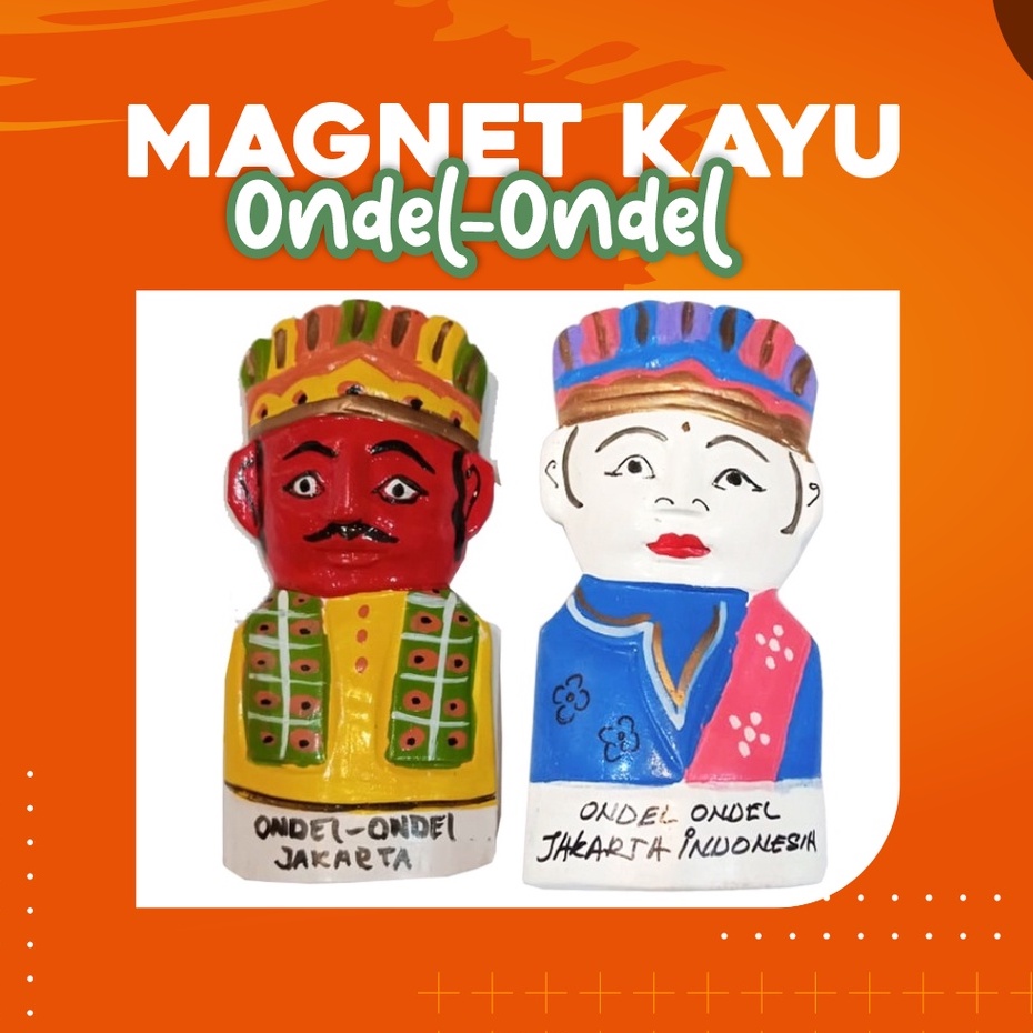 Magnet Kulkas Ondel - Ondel [SATUAN]