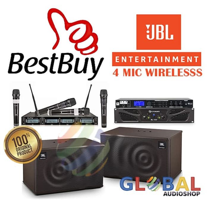 JBL MK10 ENTERTAINMENT PAKET KARAOKE SYSTEM MK-10 - Hitam