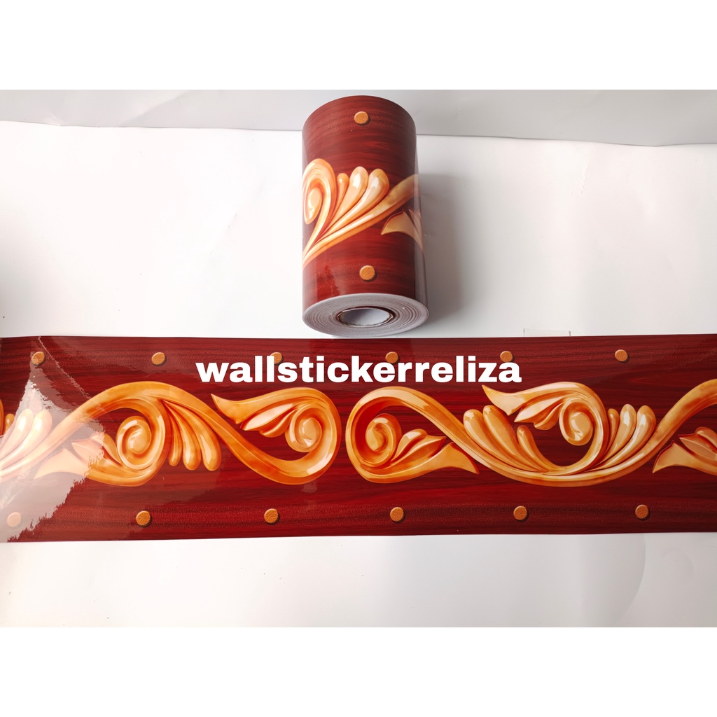 RELIZA WALL BORDER GLOSSY WBS 10 CM X 10 M  WALLBORDER LIST TEMBOK G16