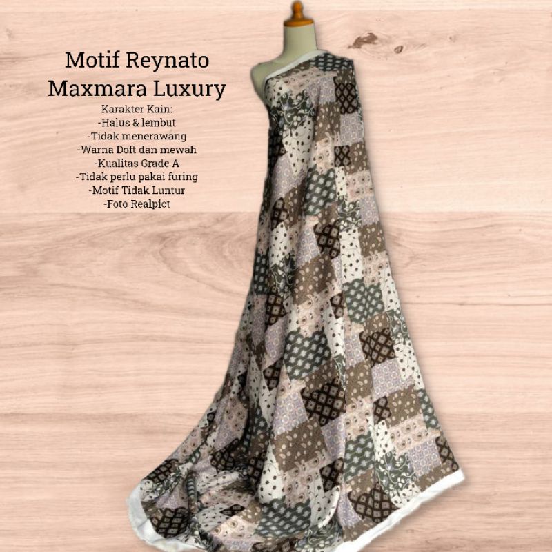 Kain Maxmara Motif Reynato harga setengah meter