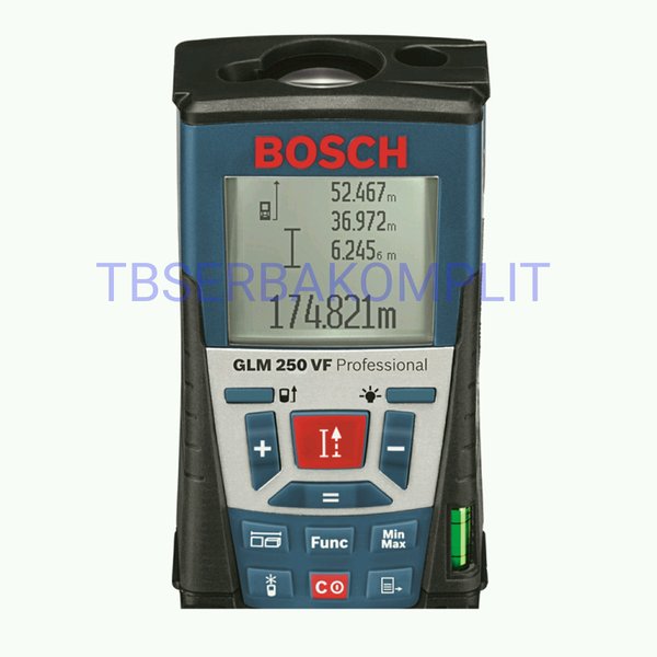 Bosch GLM 250 VF Meteran Laser Rangefinder Digital Laser Distance Meter 250M Alat Pengukur Ukur Jara