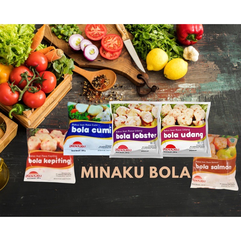 

BOLA MINAKU, BOLA SALMON, BOLA UDANG, BOLA LOBSTER, BOLA KEPITING, BOLA CUMI, BAKSO HALAL, ENAK