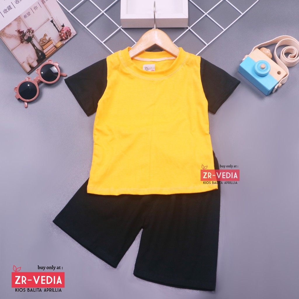 Set Bubu Bayi 6-18 Bulan / Setelan Baby Lengan Celana Pendek Import Baju Piyama Anak Laki Perempuan