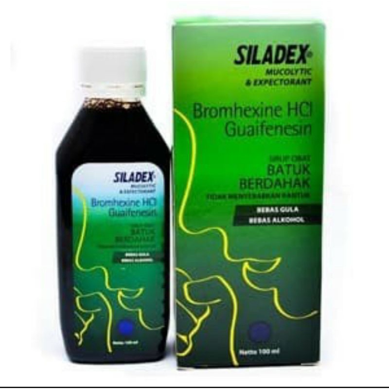 Siladex Batuk Berdahak 60ml &100 ml / Siladex hijau