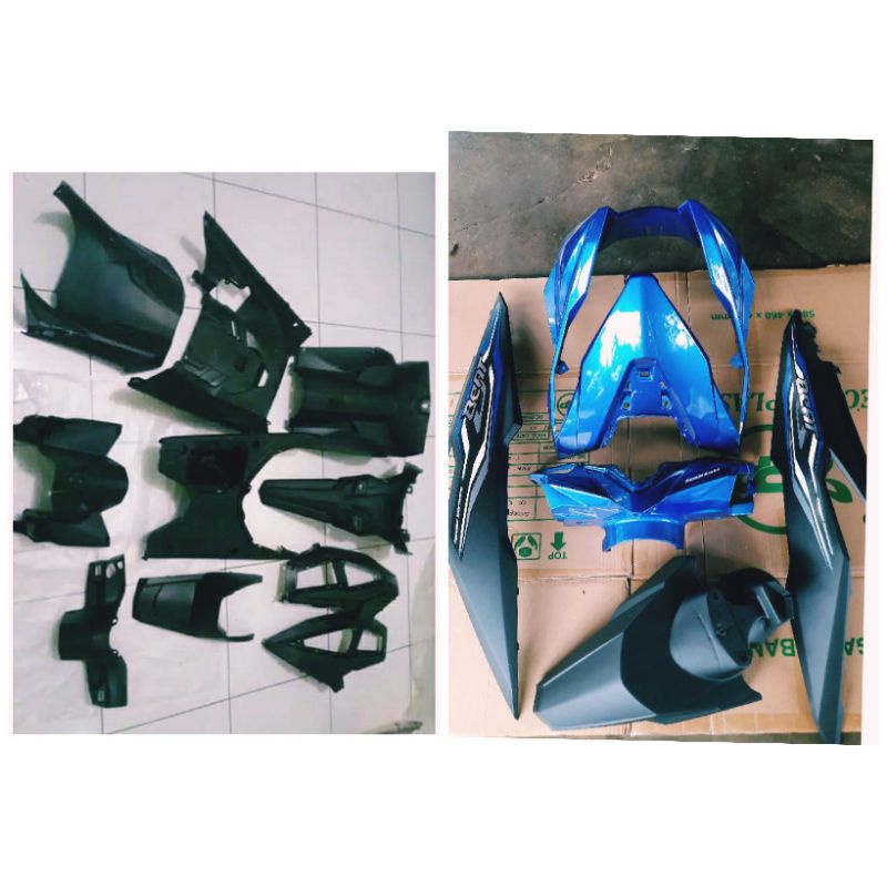 FUL SET COVER BODY BODI HALUS DAN KASAR HONDA BEAT AL NEW BEAT ECO BEAT STREET BEAT DIGITAL 2017 201