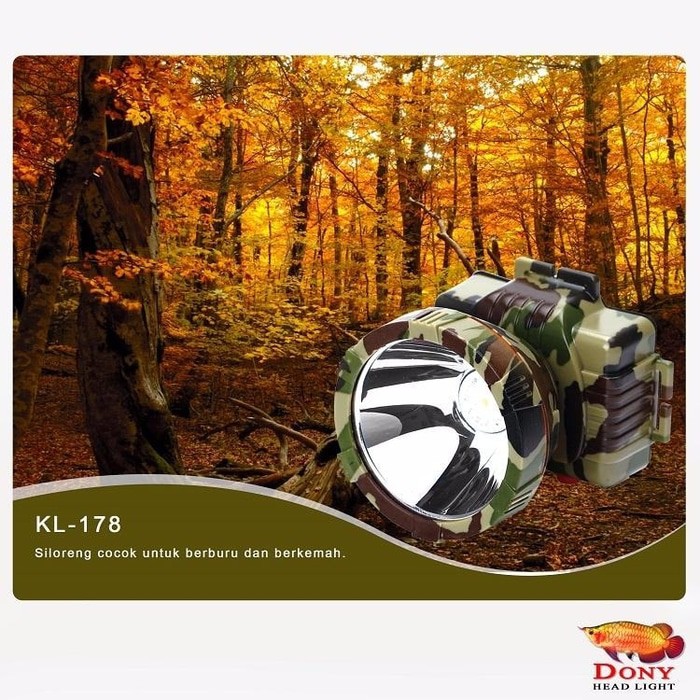 Senter Kepala Dony KL-178 / MS-303 Warna Manis