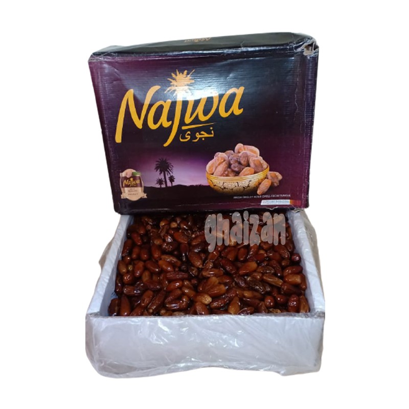 

[ COD ] Kurma Najwa 500 Gram ( Repacking ) / Kurma Tangkai Tunisia Madu 500 Gram / Kurma Deglet Nour