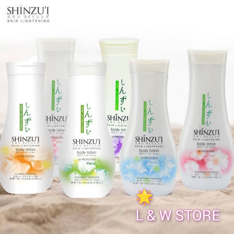 Shinzui Hand Body Lotion 100ml dan 210ml