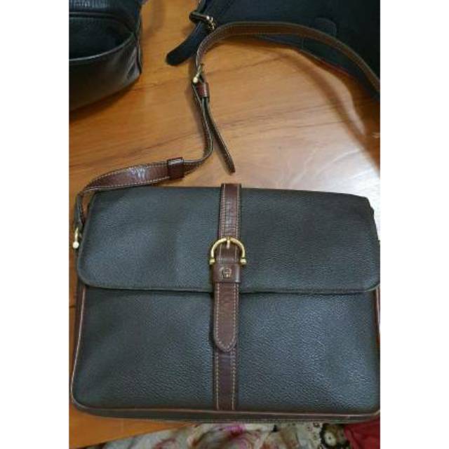 Tas eitenne aigner asli/ preloved tas kulit ori