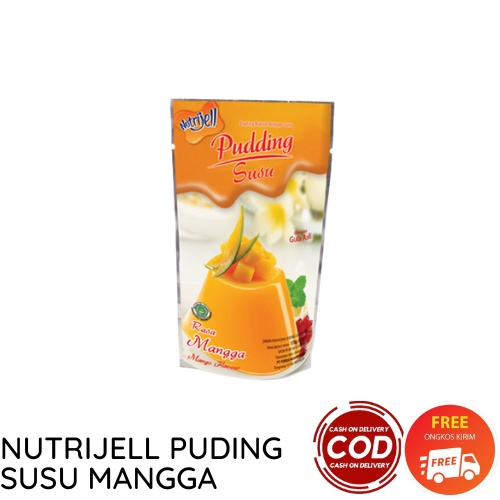 NUTRIJELL PUDING SUSU COKLAT, MELON, CARAMEL, MANGGA