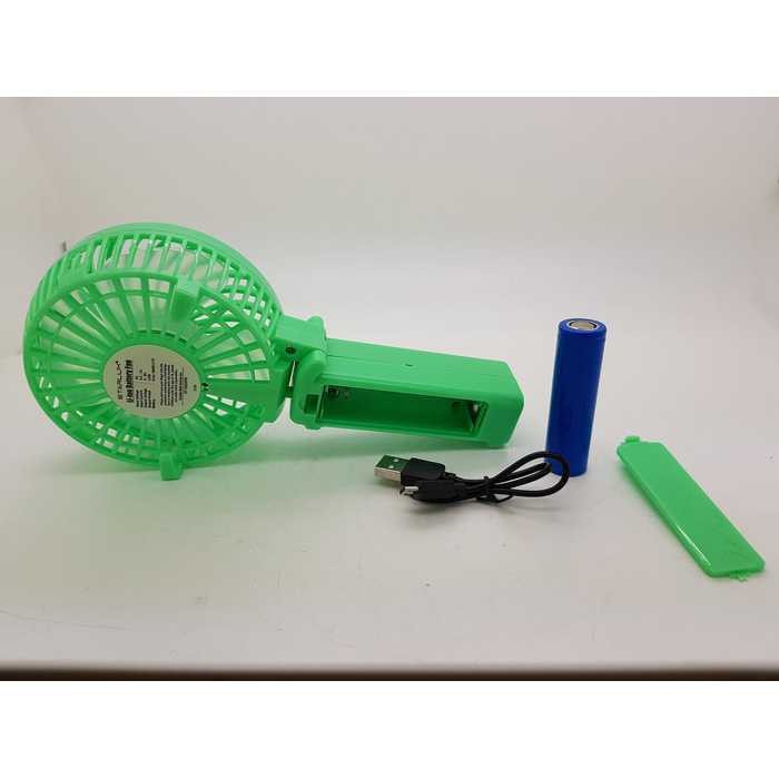 Grosir Kipas Angin Mini Portable USB Handy Mini Fan + POWERBANK merk STARLUX Keren