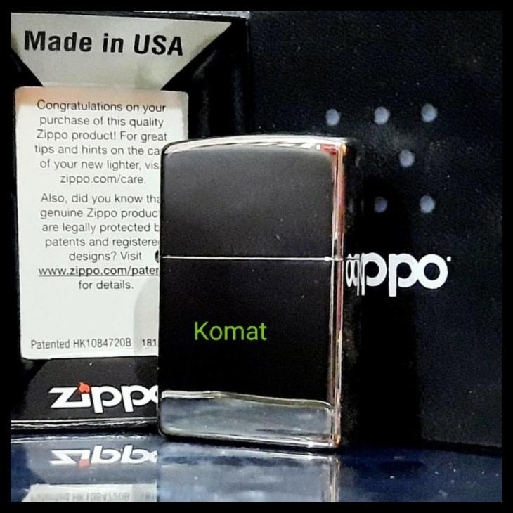 Korek Api Zippo High Polish Chrome Silver Polos,Stainles
