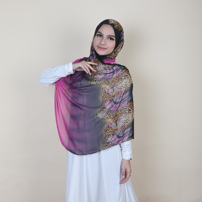 MOBASA OFFICIAL PROMO Hijab Kerudung Chiffon Scarf/Pasmina By Mobasa Shop sovenir