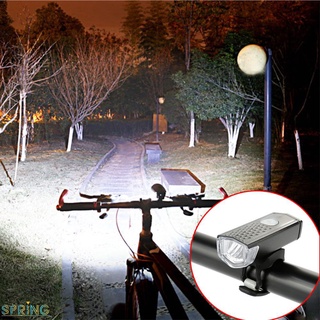 Lampu depan sepeda usb recharegable Waterproof super bright bicycle headlight USB charging LED light