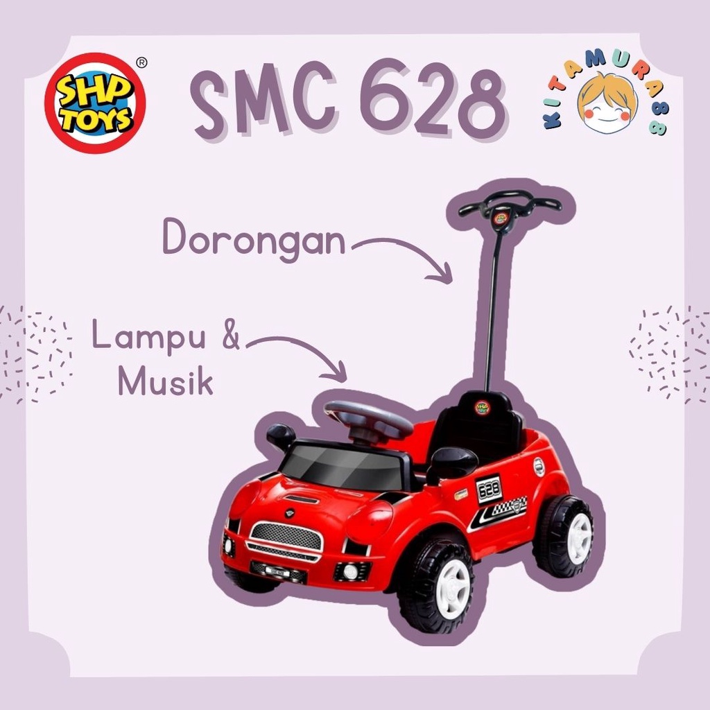 Mainan Maenan Anak Tunggang Dorong Mobil Moilan Keren - SHP TOYS - SMC 628