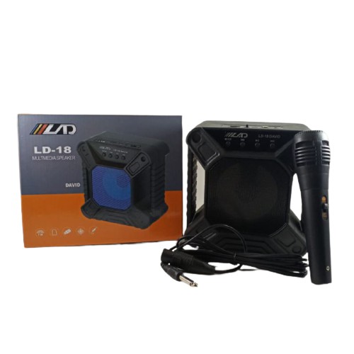 SPEAKER LAD LD-18 MULTIMEDIA SPEAKER LD18 DAVID FREE MIC