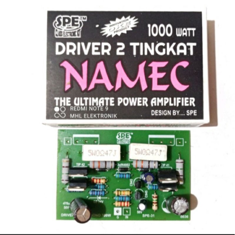 kit Driver 2 Tingkat NAMEC 1000watt mono By SPE