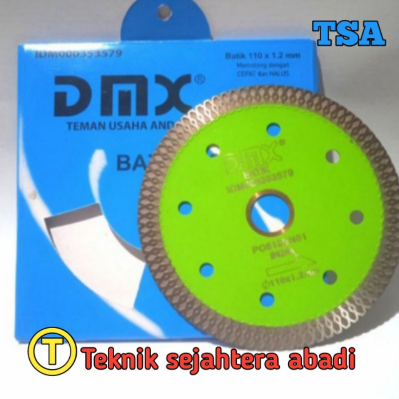 Mata Pisau Gerinda DMX 4 inch / Pisau Pemotong Granit, Keramik