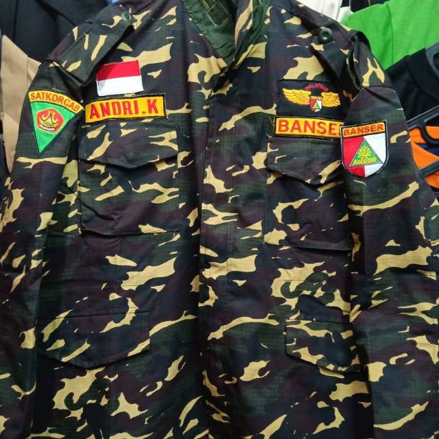 JAKET BANSER NU BOLAK BALIK / Jaket Banser Nato