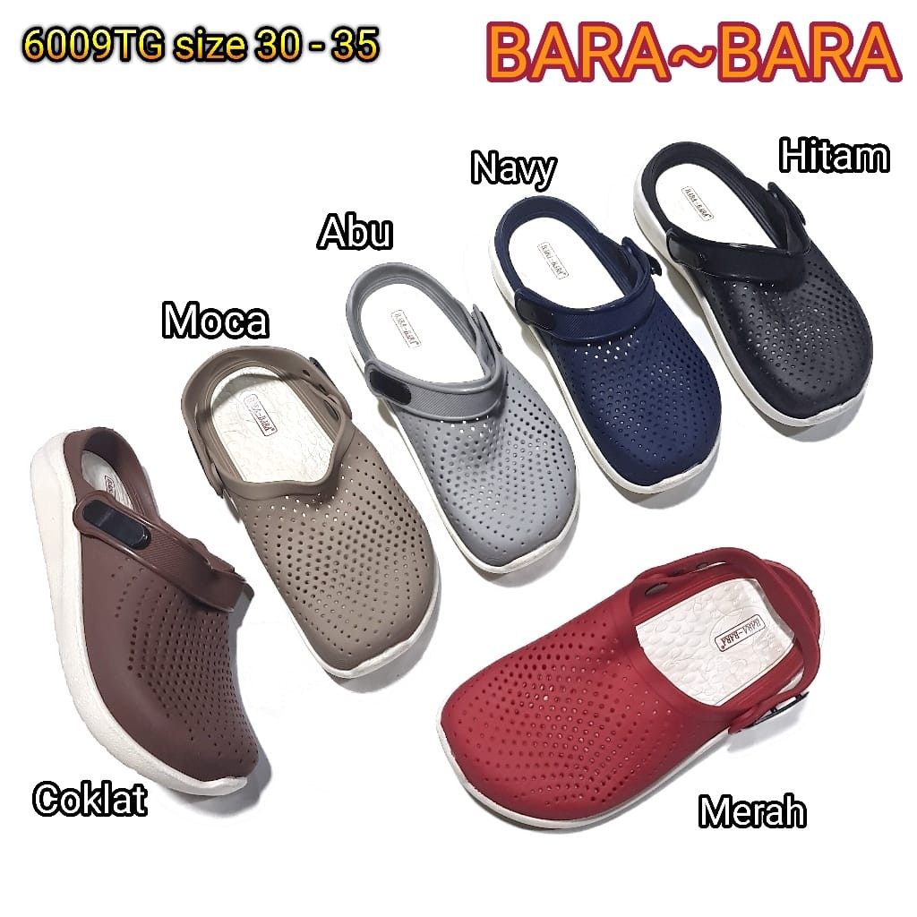 jelly sendal luofu bara bara sandal import anak bara bara 6009TG