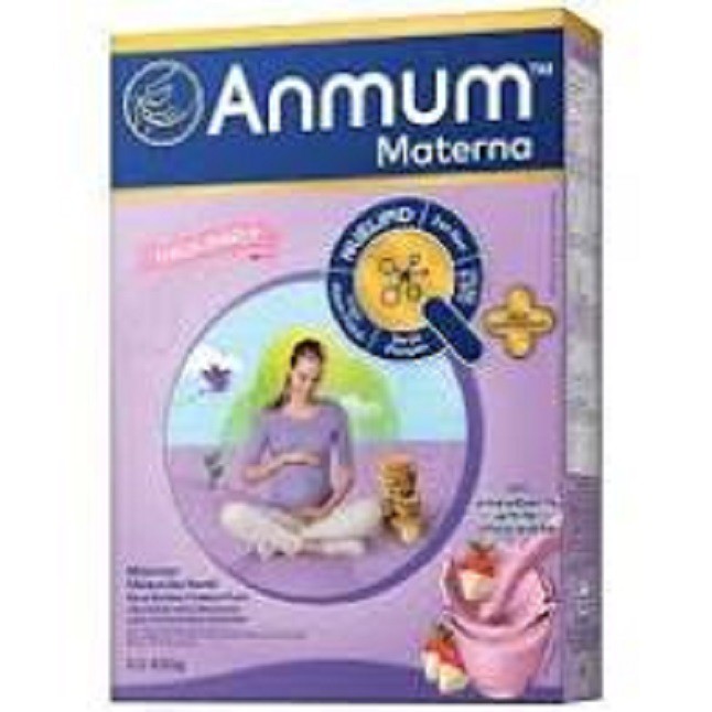 

Anmum Materna Strawberry White Chocolate Susu Ibu Hamil [200 g]